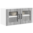 Væglågskab LUCCA Grå sonoma-eg 80 x 31 x 40 cm Konstrueret træ