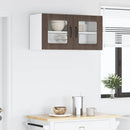 Væglågskab LUCCA Brunt eg 80 x 31 x 40 cm Konstrueret træ