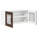Væglågskab LUCCA Brunt eg 80 x 31 x 40 cm Konstrueret træ