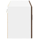 Væglågskab LUCCA Brunt eg 80 x 31 x 40 cm Konstrueret træ