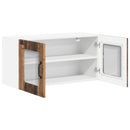 Væglågskab LUCCA Gammelt træ 80 x 31 x 40 cm Konstrueret træ