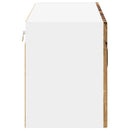 Væglågskab LUCCA Gammelt træ 80 x 31 x 40 cm Konstrueret træ