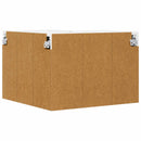 Væg hjørneskab LUCCA Brunt eg 57 x 57 x 40 cm Konstrueret træ