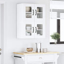 Væglågskab LUCCA 2 pcs Hvid 60 x 31 x 40 cm Konstrueret træ