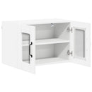 Væglågskab LUCCA 2 pcs Hvid 60 x 31 x 40 cm Konstrueret træ