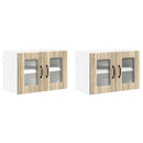 Væglågskab LUCCA 2 pcs Sonoma-eg 60 x 31 x 40 cm