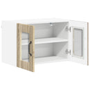 Væglågskab LUCCA 2 pcs Sonoma-eg 60 x 31 x 40 cm