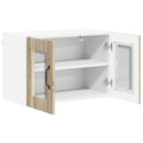 Væglågskab LUCCA 2 pcs Sonoma-eg 60 x 31 x 40 cm