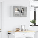 Væglågskab LUCCA Betongrå 60 x 31 x 40 cm Konstrueret træ