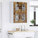 Væglågskab LUCCA 2 pcs Røget eg 60 x 31 x 40 cm Konstrueret træ