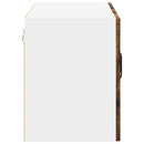 Væglågskab LUCCA 2 pcs Røget eg 60 x 31 x 40 cm Konstrueret træ