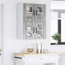 Væglågskab LUCCA 2 pcs Grå sonoma-eg 60 x 31 x 40 cm