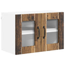 Væglågskab LUCCA 2 pcs Gammelt træ 60 x 31 x 40 cm