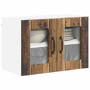 Væglågskab LUCCA 2 pcs Gammelt træ 60 x 31 x 40 cm