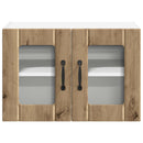 Væglågskab LUCCA 2 pcs Artisan-eg 60 x 31 x 40 cm