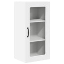 Væglågskab LUCCA 2 pcs Hvid 40 x 31 x 80 cm Konstrueret træ