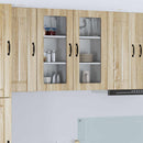 Væglågskab LUCCA 2 pcs Sonoma-eg 40 x 31 x 80 cm