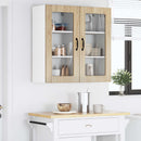 Væglågskab LUCCA 2 pcs Sonoma-eg 40 x 31 x 80 cm