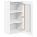 Væglågskab LUCCA 2 pcs Sonoma-eg 40 x 31 x 80 cm