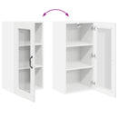 Væglågskab LUCCA Hvid højglans 40 x 31 x 80 cm Konstrueret træ