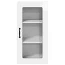 Væglågskab LUCCA 2 pcs Hvid højglans 40 x 31 x 80 cm