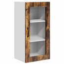 Væglågskab LUCCA 2 pcs Røget eg 40 x 31 x 80 cm Konstrueret træ
