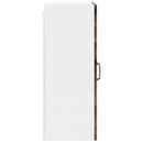 Væglågskab LUCCA 2 pcs Røget eg 40 x 31 x 80 cm Konstrueret træ