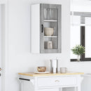 Væglågskab LUCCA 2 pcs Grå sonoma-eg 40 x 31 x 80 cm