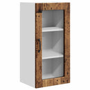 Væglågskab LUCCA 2 pcs Gammelt træ 40 x 31 x 80 cm