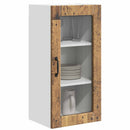 Væglågskab LUCCA 2 pcs Gammelt træ 40 x 31 x 80 cm