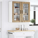 Væglågskab LUCCA 2 pcs Artisan-eg 40 x 31 x 80 cm