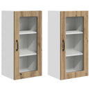 Væglågskab LUCCA 2 pcs Artisan-eg 40 x 31 x 80 cm