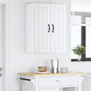 Vægskab LUCCA 2 pcs Hvid 30 x 31 x 80 cm Konstrueret træ