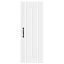 Vægskab LUCCA 2 pcs Hvid 30 x 31 x 80 cm Konstrueret træ