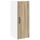 Vægskab LUCCA 2 pcs Sonoma-eg 30 x 31 x 80 cm Konstrueret træ