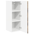 Vægskab LUCCA 2 pcs Røget eg 30 x 31 x 80 cm Konstrueret træ