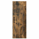 Vægskab LUCCA 2 pcs Røget eg 30 x 31 x 80 cm Konstrueret træ