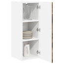 Vægskab LUCCA 2 pcs Røget eg 30 x 31 x 80 cm Konstrueret træ