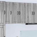 Vægskab LUCCA 2 pcs Grå sonoma-eg 30 x 31 x 80 cm