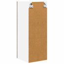Vægskab LUCCA 2 pcs Brunt eg 30 x 31 x 80 cm Konstrueret træ