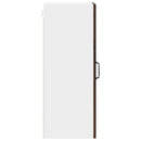 Vægskab LUCCA 2 pcs Brunt eg 30 x 31 x 80 cm Konstrueret træ