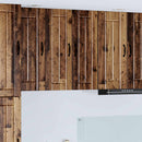 Vægskab LUCCA 2 pcs Gammelt træ 30 x 31 x 80 cm Konstrueret træ