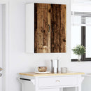 Vægskab LUCCA 2 pcs Gammelt træ 30 x 31 x 80 cm Konstrueret træ