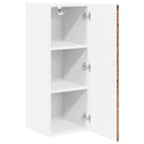 Vægskab LUCCA 2 pcs Gammelt træ 30 x 31 x 80 cm Konstrueret træ
