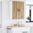 Vægskab LUCCA 2 pcs Artisan-eg 30 x 31 x 80 cm Konstrueret træ