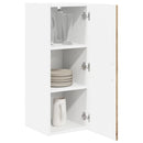 Vægskab LUCCA 2 pcs Artisan-eg 30 x 31 x 80 cm Konstrueret træ