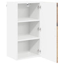 Vægskab LUCCA Gammelt træ 40 x 31 x 80 cm Konstrueret træ