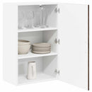 Vægskab LUCCA Brunt eg 50 x 31 x 80 cm Konstrueret træ