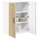 Væglågskab LUCCA Sonoma-eg 60 x 31 x 80 cm Konstrueret træ