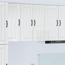 Væglågskab LUCCA Hvid højglans 60 x 31 x 80 cm Konstrueret træ